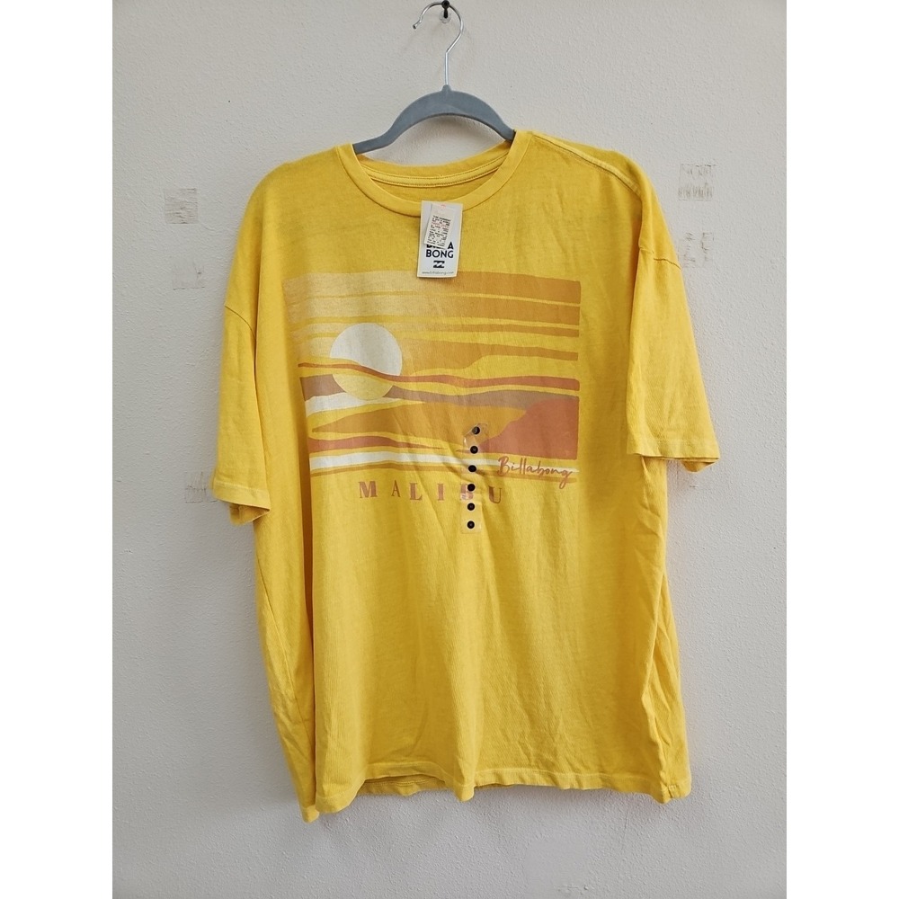 Billabong Men's T Shirt  Malibu Surf Oasis Tropical Medium NWT